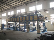 雙版皮革改色機客戶現(xiàn)場